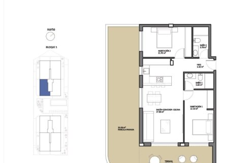 Apartment for sale in Alicante, Spain 2 bedrooms, 120 sq.m. No. 142158 - photo 23