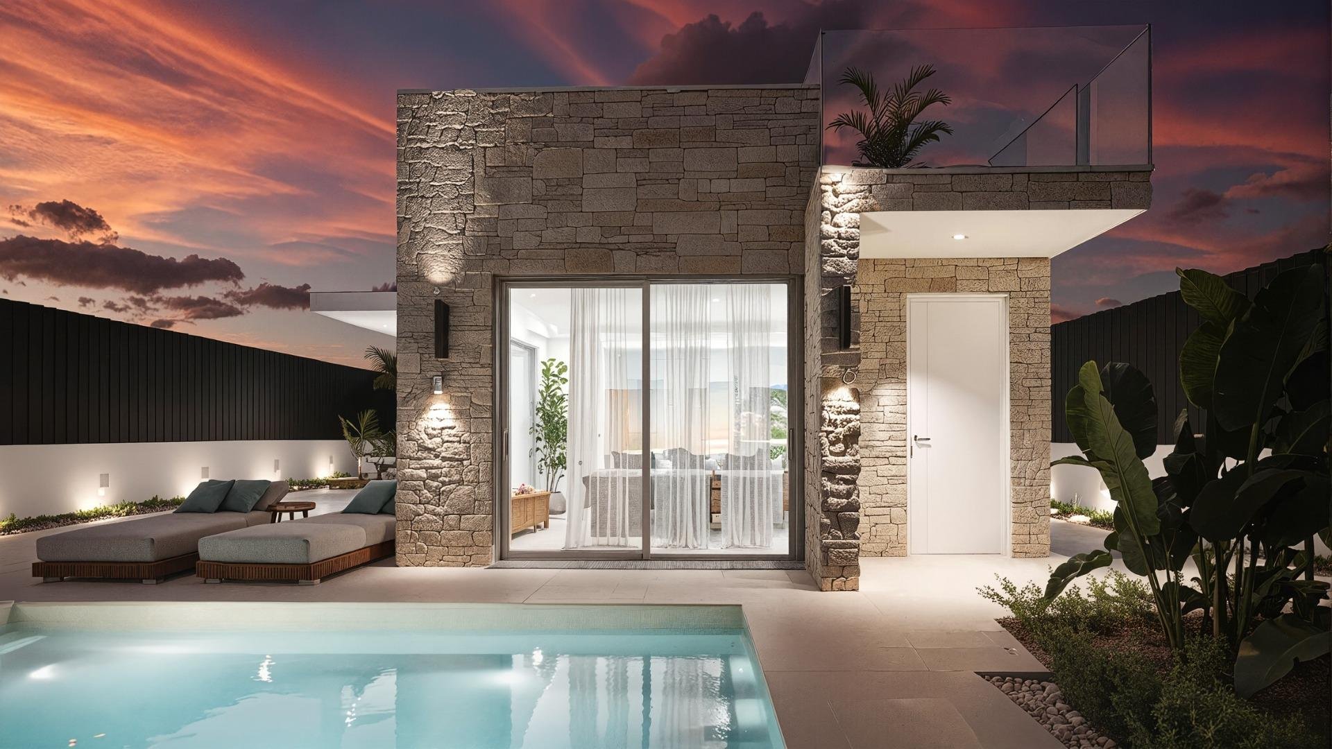 Villa a Los Alcazares, Murcia, Spagna 3 camere da letto, 120 mq. N° 179241