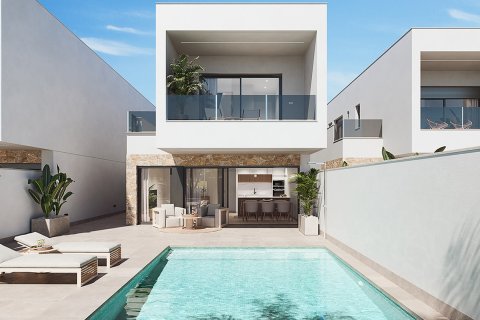 Villa in Altos de San Pedro III, San Pedro del Pinatar, Murcia, Spa, 4 bedrooms, 153 sq.m. No. 154940