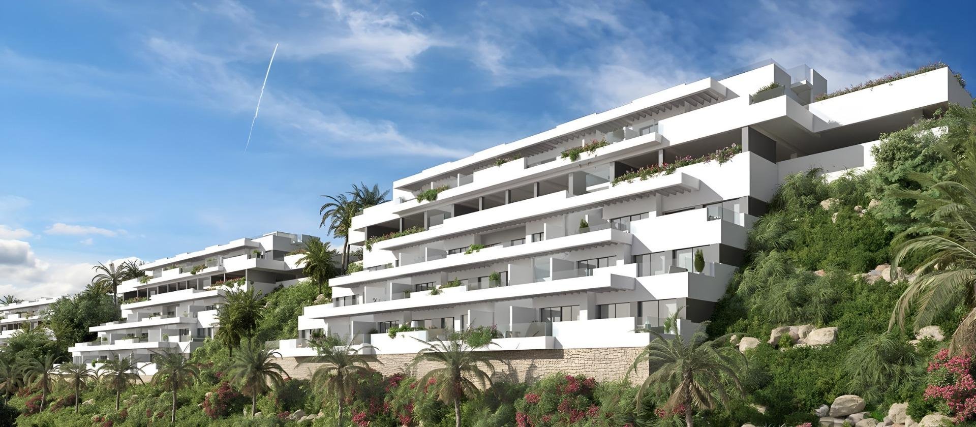 Takvåning i Mijas, Malaga, Spanien 1 sovrum, 80 kvm. Nr. 179261