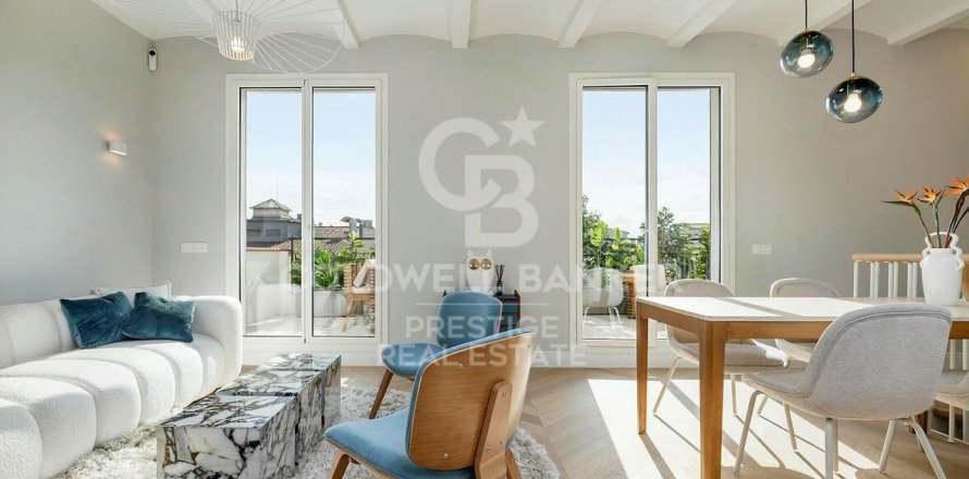Penthouse in Barcelona, Spain 3 bedrooms, 150 sq.m. No. 159455
