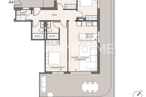 Huoneisto myytävänä Fuengirola, Malaga, Espanja, 2 makuuhuonetta, 62 m2 No. 190542 - kuva 17
