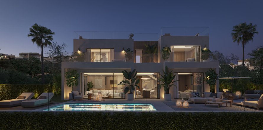 Villa a Mijas, Malaga, Spagna 3 camere da letto, 278 mq. N° 133606