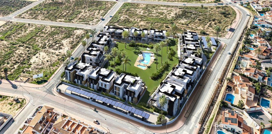 Bungalow i Ciudad Quesada, Alicante, Spanien 2 sovrum, 78 kvm. Nr. 163288