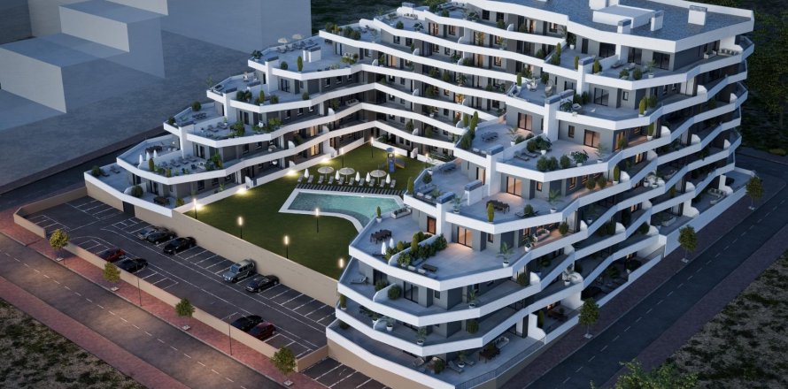 Takvåning i San Miguel de Salinas, Alicante, Spanien 3 sovrum, 80 kvm. Nr. 171014