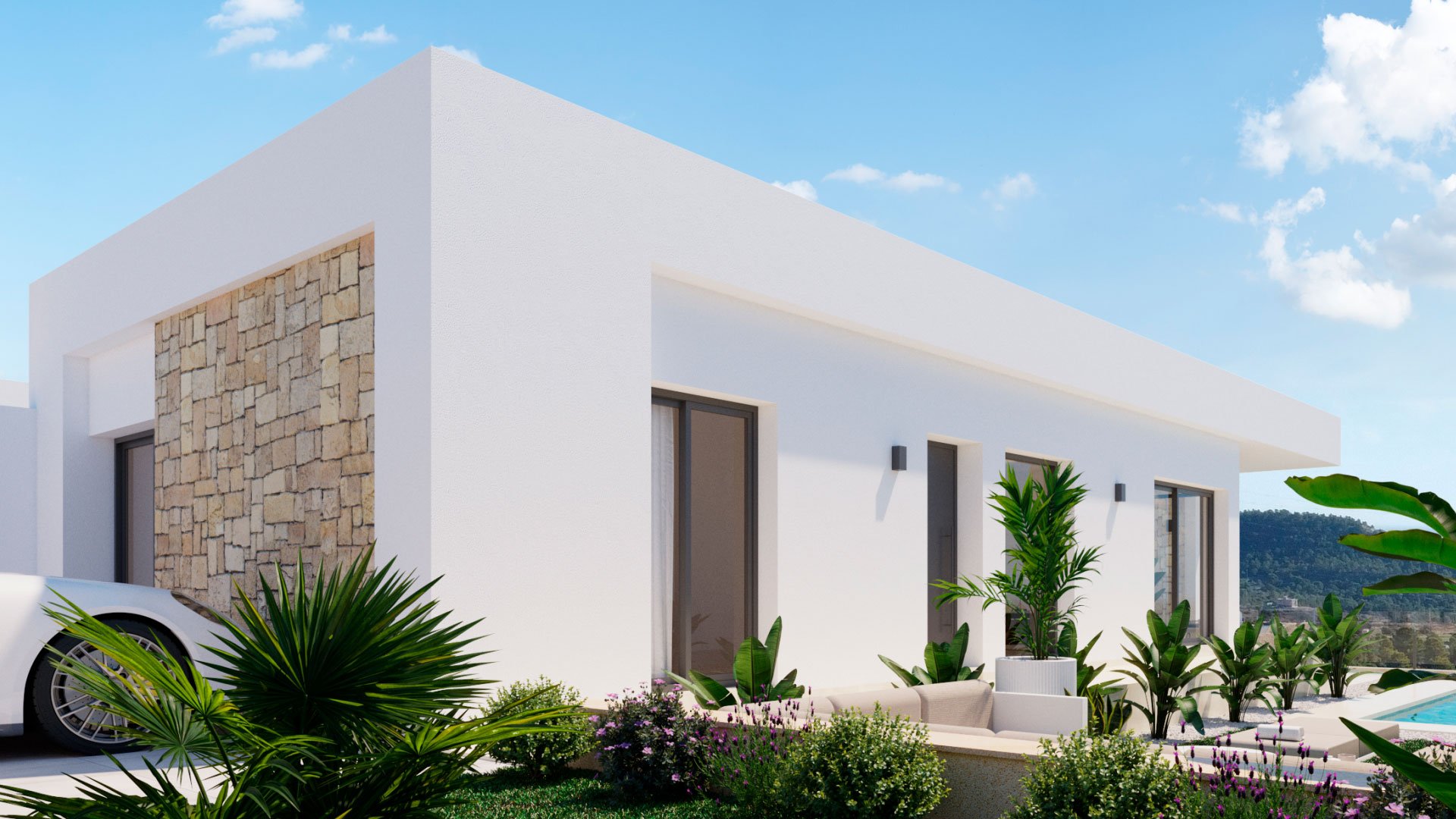 Villa en La Pinada Nature Resort, Finestrat, Alicante, España 3 dormitorios, 109.8 m2 No. 147282