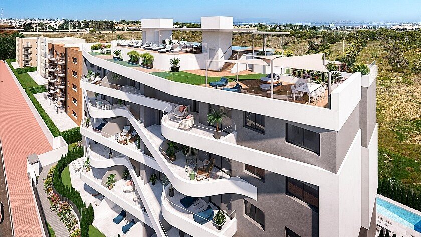 Apartment à Punta Prima, Alicante, Espagne 2 chambres, 80 m2 No. 103330