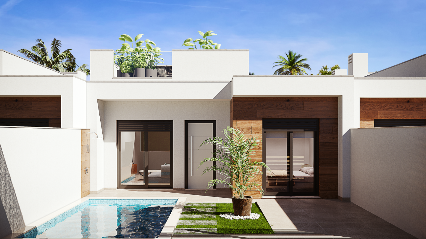 Villa in Dolores De Pacheco, Murcia, Spanien 3 Schlafzimmer, 90 m2 Nr. 80983