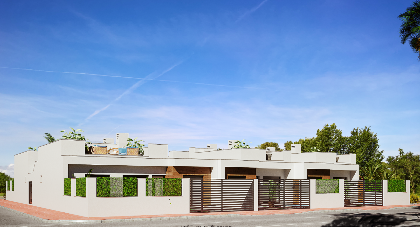 Villa in Dolores De Pacheco, Murcia, Spanien 3 Schlafzimmer, 90 m2 Nr. 80983
