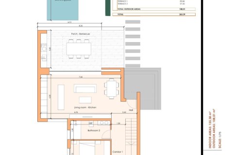 Villa pārdošanā Banos Y Mendigo, Murcia, Spānijā 3 istabas, 177 m2 Nr. 134241 - attēls 13