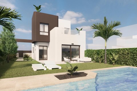 Villa till salu Pilar de la Horadada, Alicante, Spanien 3 sovrum, 111 kvm. Nr. 111169 - foto 1