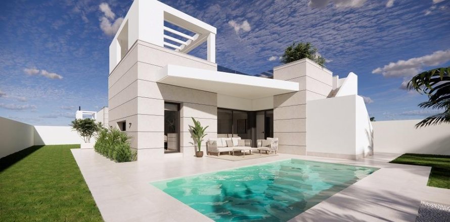 Villa à Torrevieja, Alicante, Espagne 3 chambres, 106 m2 No. 195531