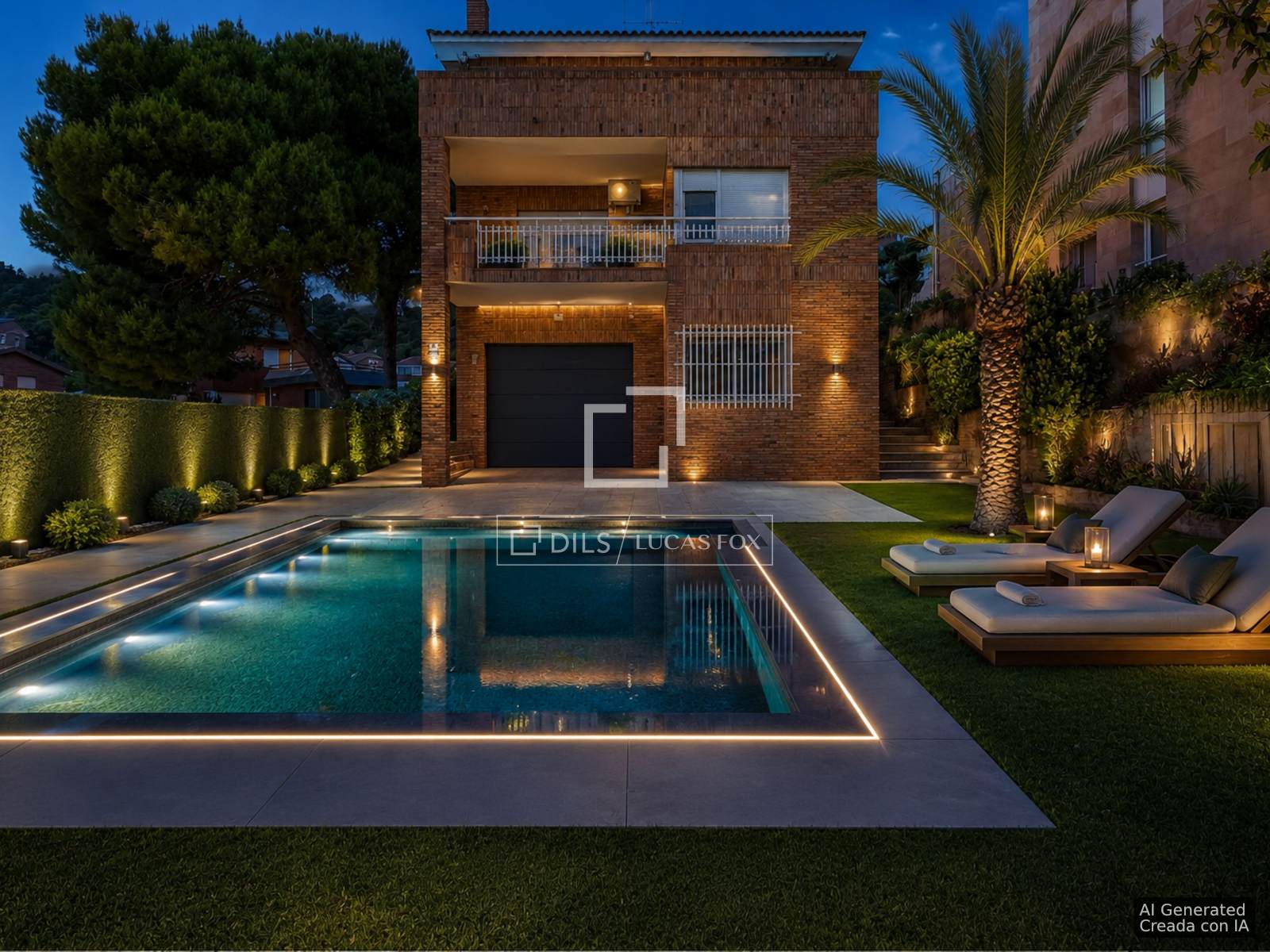 Villa a Sant Just Desvern, Barcelona, Spagna 5 camere da letto, 378 mq. N° 167975