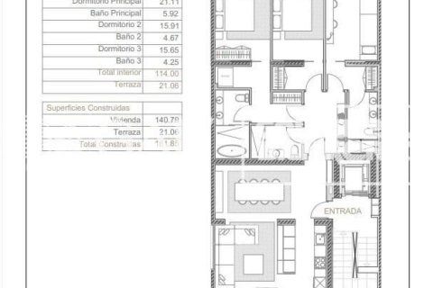 Apartment à vendre à Principado De Andorra (Ninguna Poblacion Tiene C.P.), Lleida, Espagne, 3 chambres, 162 m2 No. 158263 - photo 19