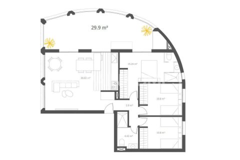 Apartament w Villajoyosa, Alicante, Hiszpania 3 sypialnie, 83 mkw. nr 142684 – zdjęcie 10