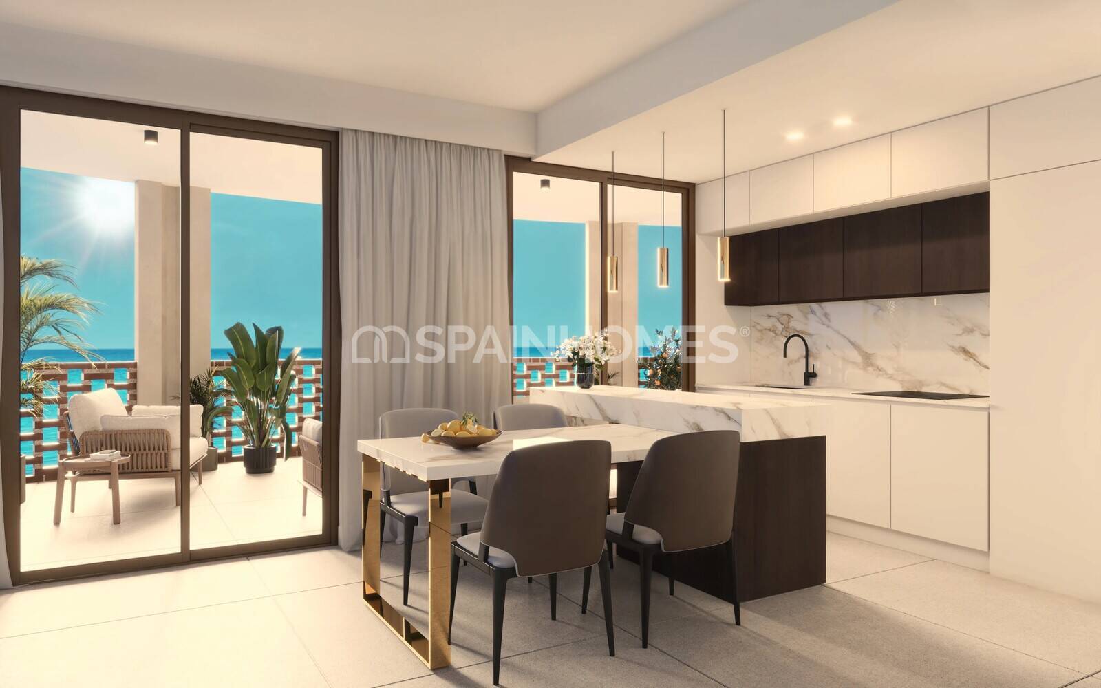 Huoneisto Villajoyosa, Alicante, Espanja 3 makuuhuonetta, 83 m2 No. 142684