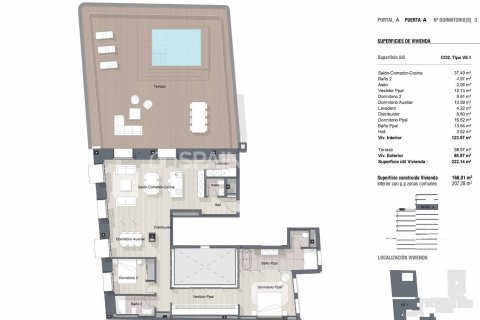 Appartamento in vendita a Barcelona, Spagna 2 camere da letto, 123 mq. N° 142681 - foto 22