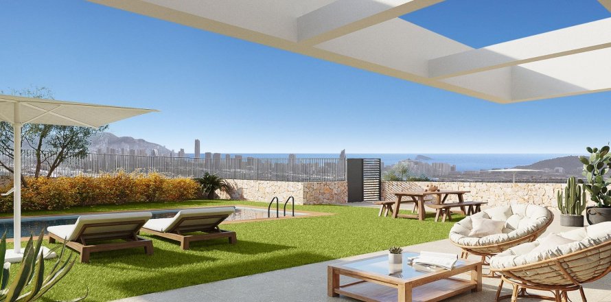 Villa Finestrat, Alicante, Spānijā 3 istabas, 198 m2 Nr. 99273