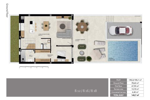 Duplex for sale Dolores, Alicante, Spain 3 bedrooms, 143 sq.m. No. 133913 - photo 13