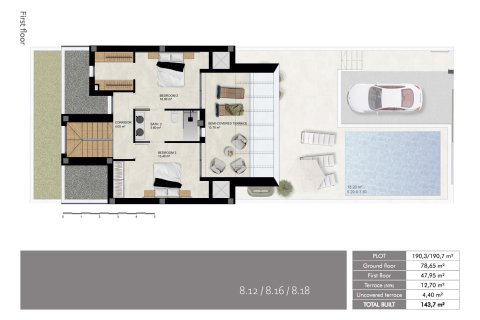 Duplex for sale Dolores, Alicante, Spain 3 bedrooms, 143 sq.m. No. 133913 - photo 14