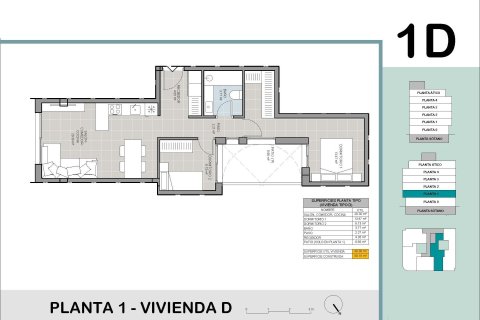 Apartment for sale Torrevieja, Alicante, Spain 2 bedrooms, 58 sq.m. No. 133911 - photo 12