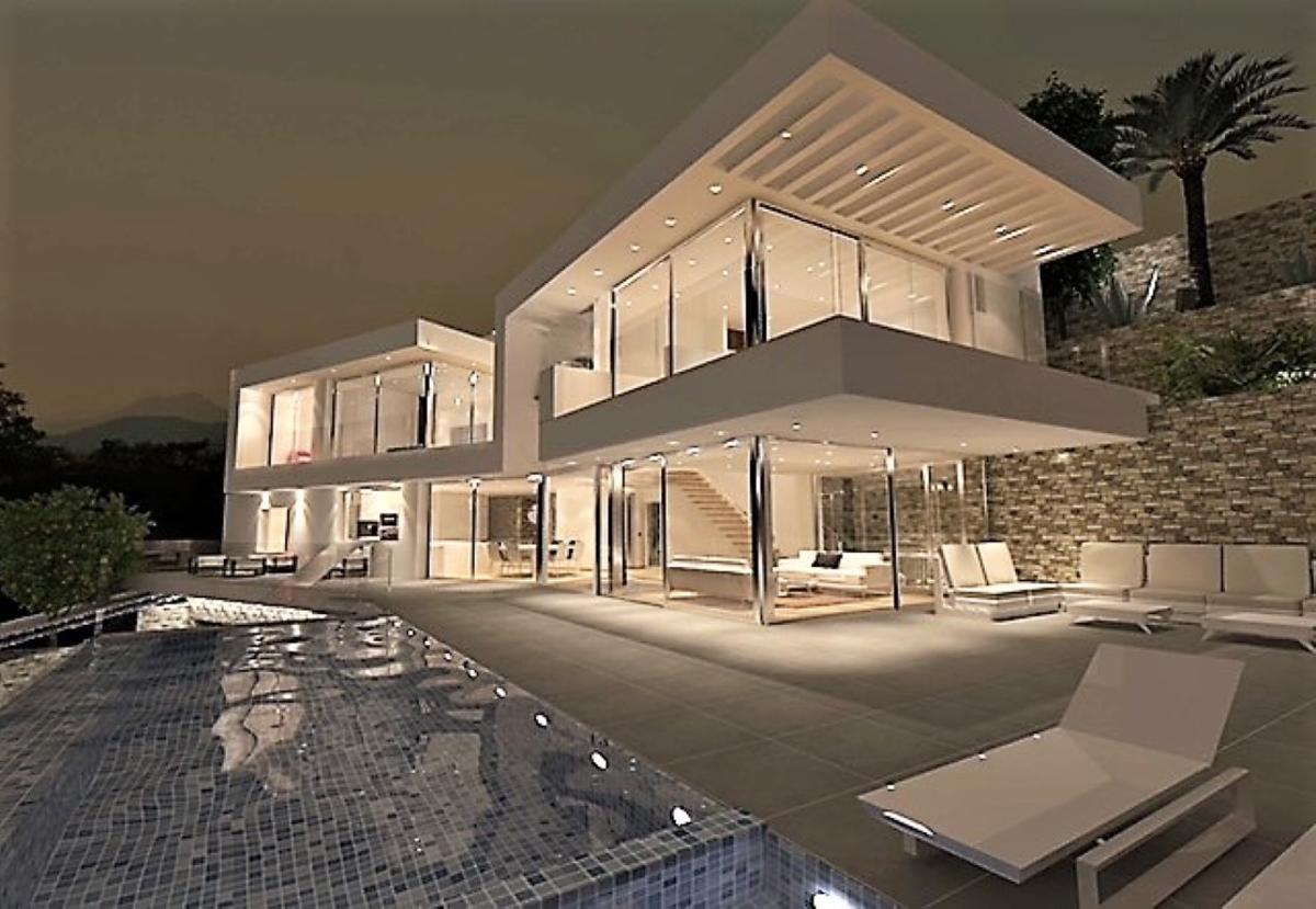 Villa a Moraira, Alicante, Spagna 4 camere da letto, 400 mq. N° 80577