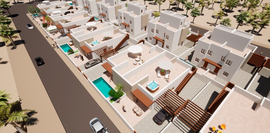 Townhouse in Mazarron, Murcia, Spain 3 bedrooms, No. 168193