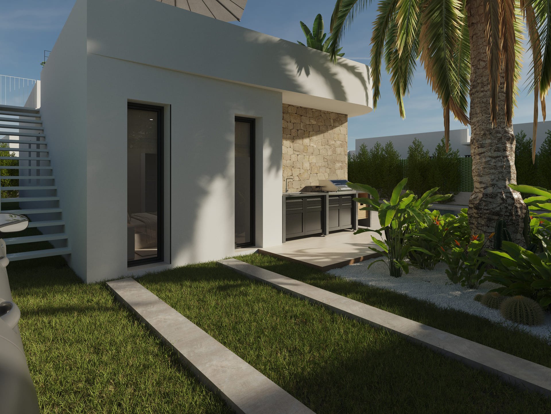 Villa a Los Montesinos, Alicante, Spagna 3 camere da letto, 117 mq. N° 143233