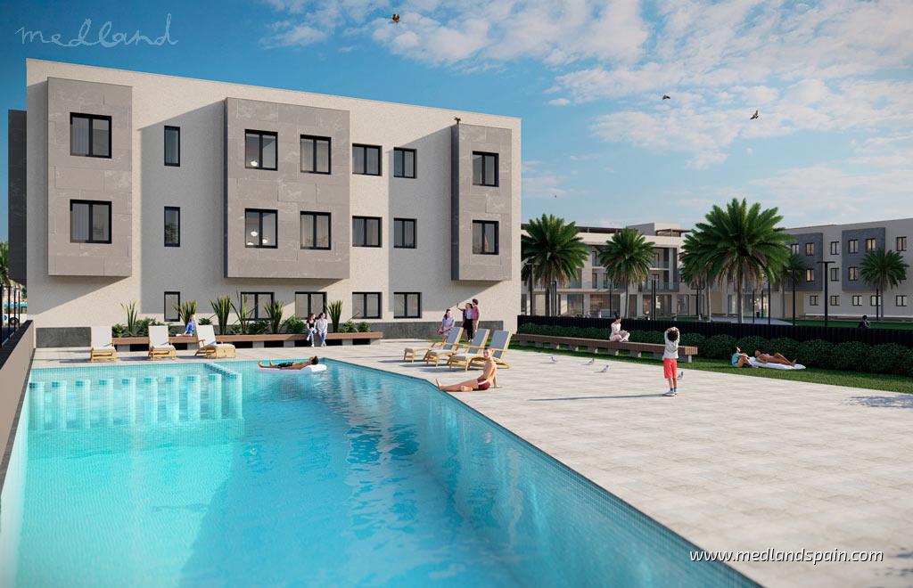 Apartament w Torre-Pacheco, Murcia, Hiszpania 3 sypialnie, 103.25 mkw. nr 108921