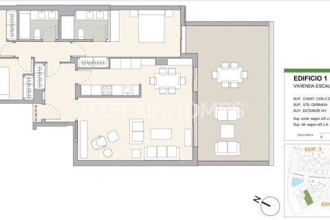 Продажа квартиры в Касарес, Малага, Испания 3 спальни, 89м2 №155729 - фото 10