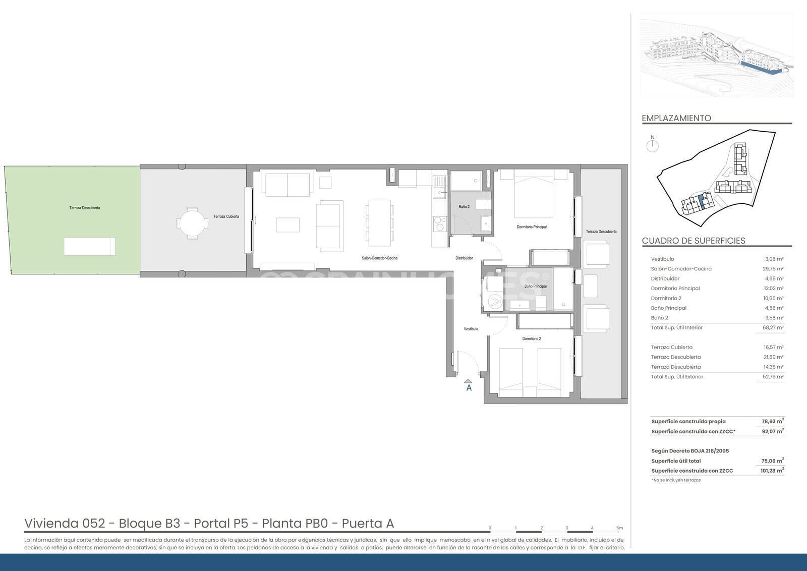Apartamento en Mijas, Málaga, España 3 dormitorios, 87 m2 No. 155725