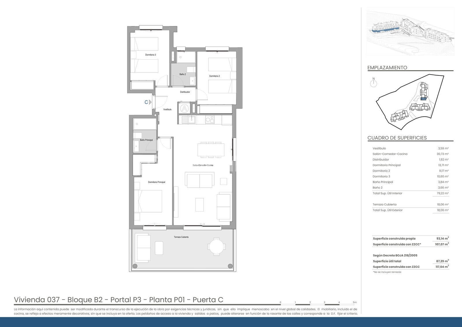 Apartamento en Mijas, Málaga, España 3 dormitorios, 87 m2 No. 155725