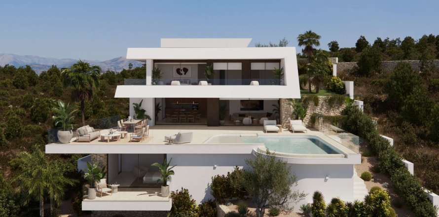 Villa in Benitachell, Alicante, Spain 4 bedrooms, 270 sq.m. No. 191898