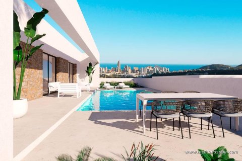 Villa i Finestrat, Alicante, Spanien 3 sovrum, 110 kvm. Nr. 148468
