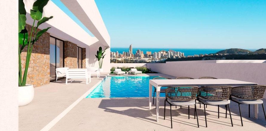 Willa w Finestrat, Alicante, Hiszpania 3 sypialnie, 110 mkw. nr 148468