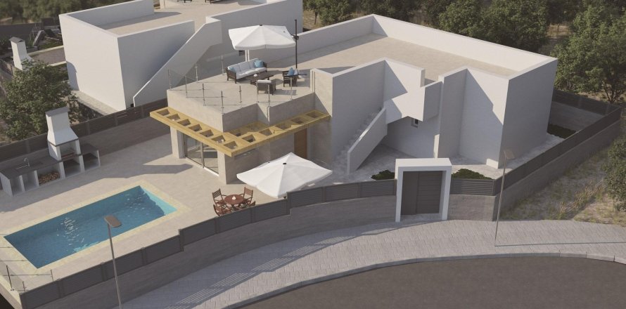 Villa in La Alberca, Alicante, Spanien 3 Schlafzimmer, 106 m2 Nr. 165312