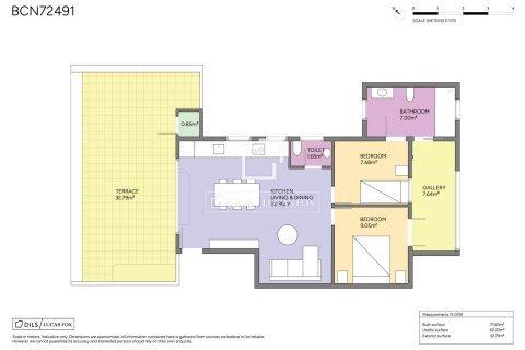 Penthouse for sale in Barcelona, Spain 2 bedrooms, 58 sq.m. No. 194970 - photo 23