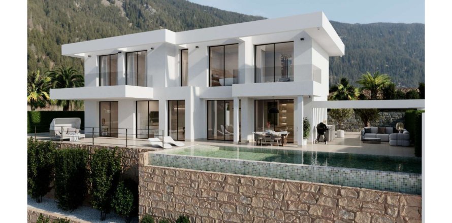 Huvila Finestrat, Alicante, Espanja 4 makuuhuonetta, 808 m2 No. 187016