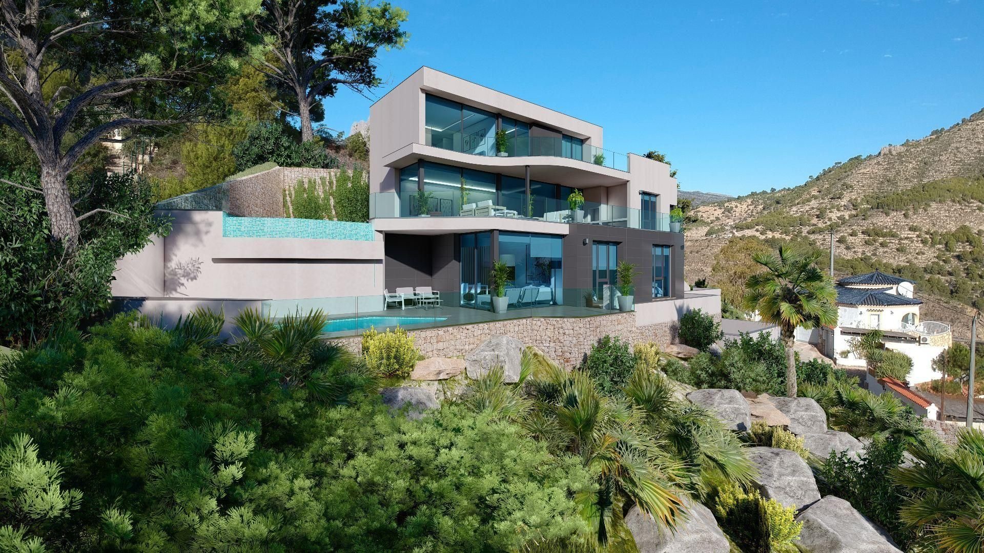 Villa Calpe, Alicante, Spānijā 6 istabas, 670 m2 Nr. 95691