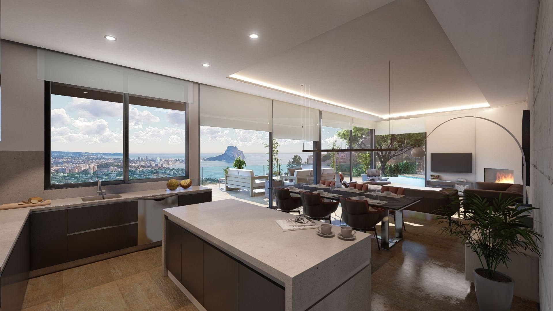 Villa Calpe, Alicante, Spānijā 6 istabas, 670 m2 Nr. 95691