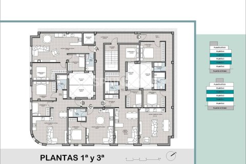 Penthouse à vendre à Torrevieja, Alicante, Espagne, 2 chambres, 54 m2 No. 140107 - photo 2