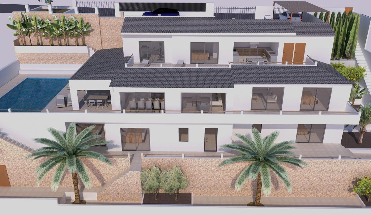 Вилла в Хавеа, Аликанте, Испания 5 спален, 320м2 №149158