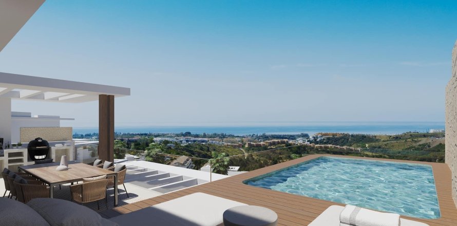 Penthouse w Estepona, Malaga, Hiszpania 3 sypialnie, 186 mkw. nr 169335