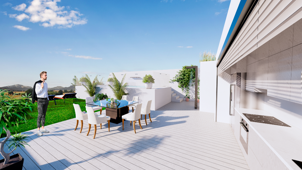 Квартира в Бенихофар, Аликанте, Испания 3 спальни, 125м2 №144892
