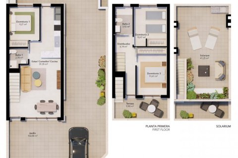 Продажа дома в Пилар де ла Орадада, Аликанте, Испания 3 спальни, 95м2 №142860 - фото 8