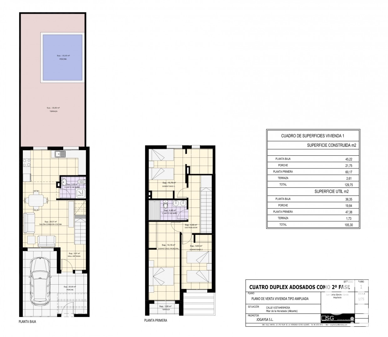 Talo Pilar de la Horadada, Alicante, Espanja 3 makuuhuonetta, 130 m2 No. 153877