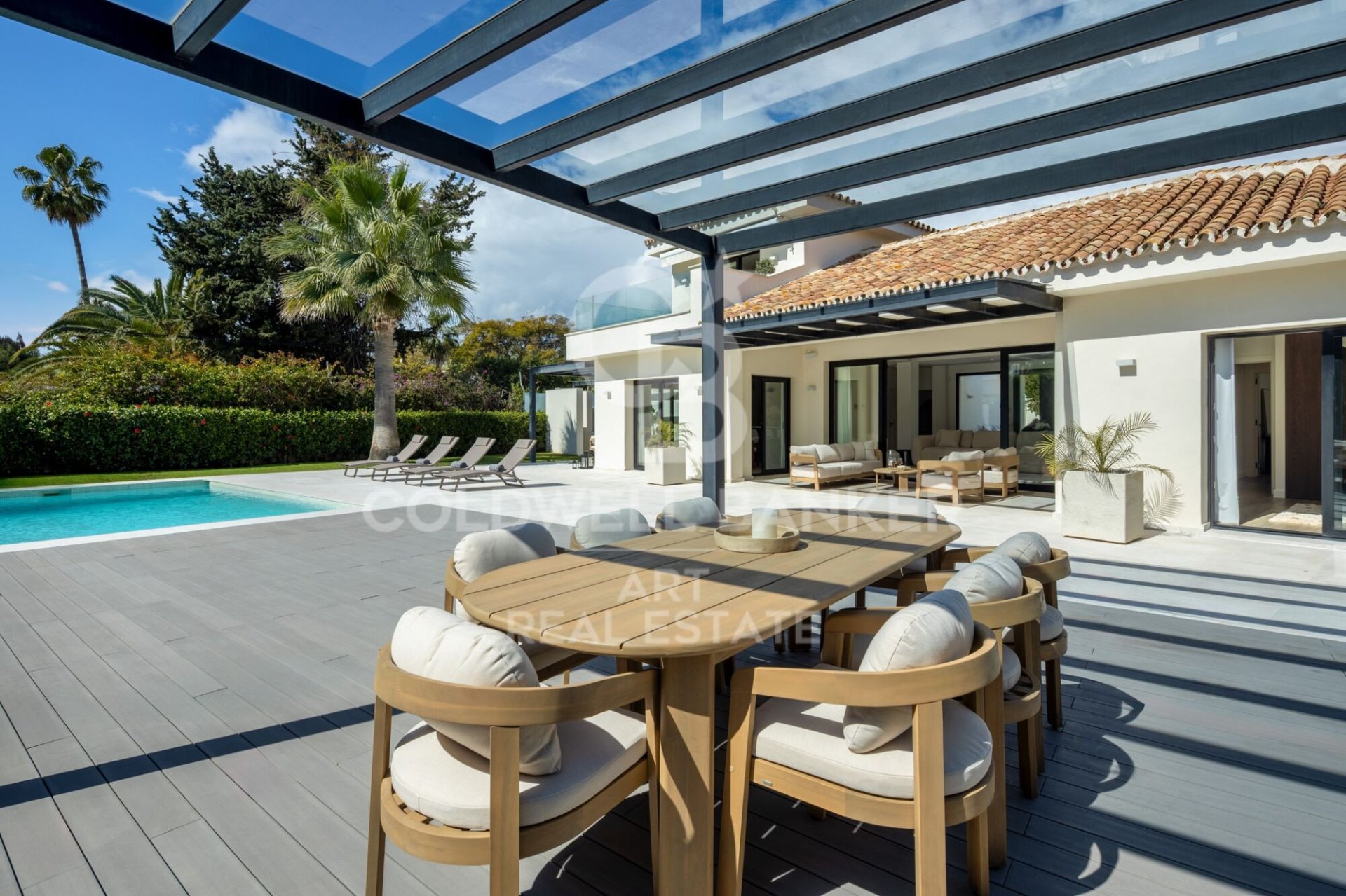 Villa a Marbella, Malaga, Spagna 4 camere da letto, 271 mq. N° 178649
