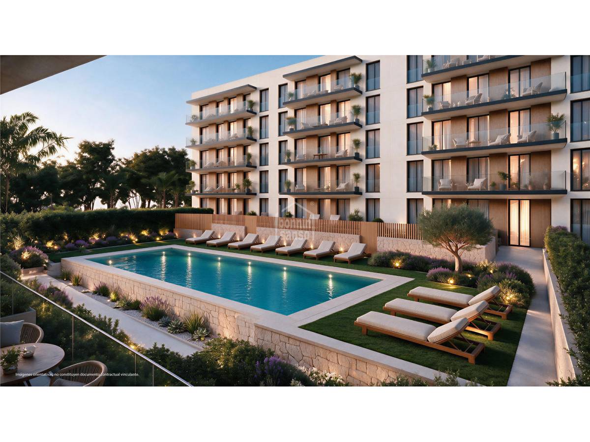Apartamento en Mahon, Menorca, España 3 dormitorios, 82 m2 No. 190496