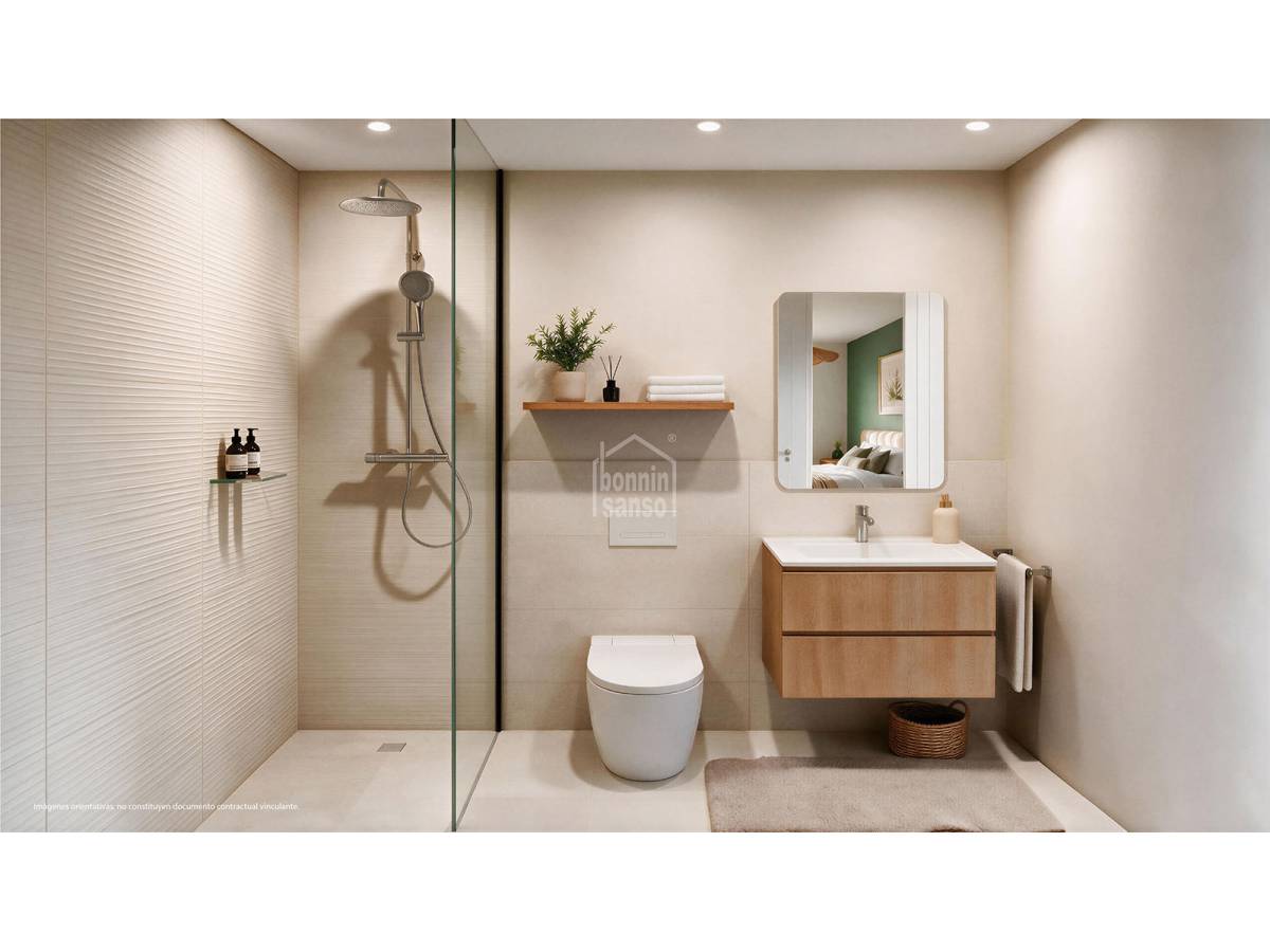 Apartamento en Mahon, Menorca, España 3 dormitorios, 82 m2 No. 190496