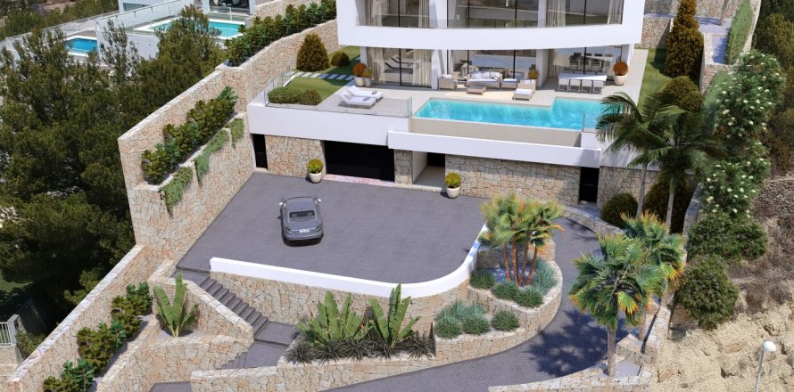 Villa en Calpe, Alicante, España 4 dormitorios, 898 m2 No. 164227